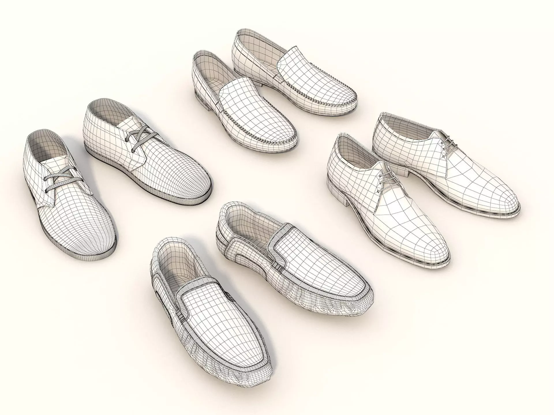 Shoes Collection 6 3D model_15