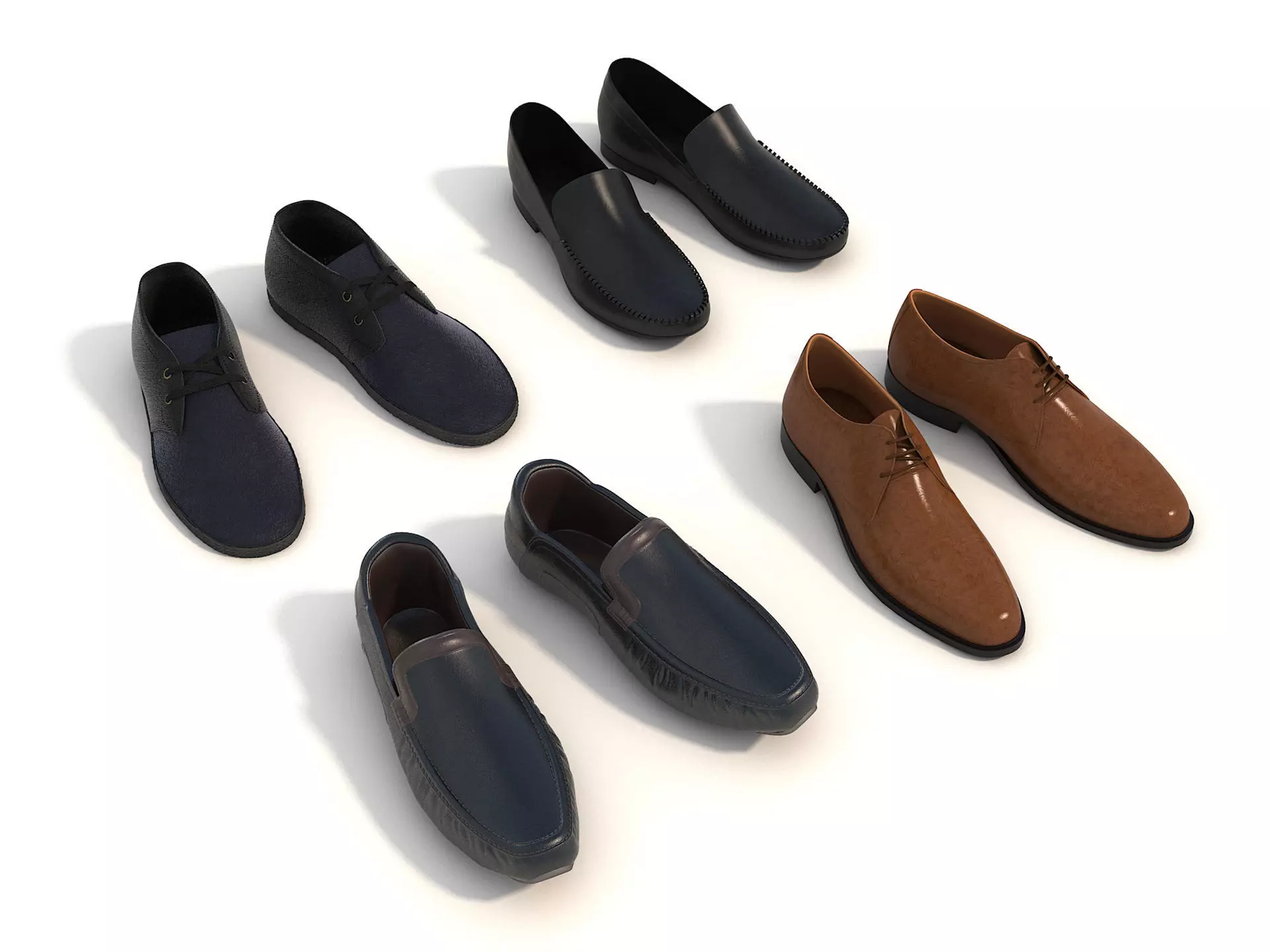 Shoes Collection 6 3D model_0