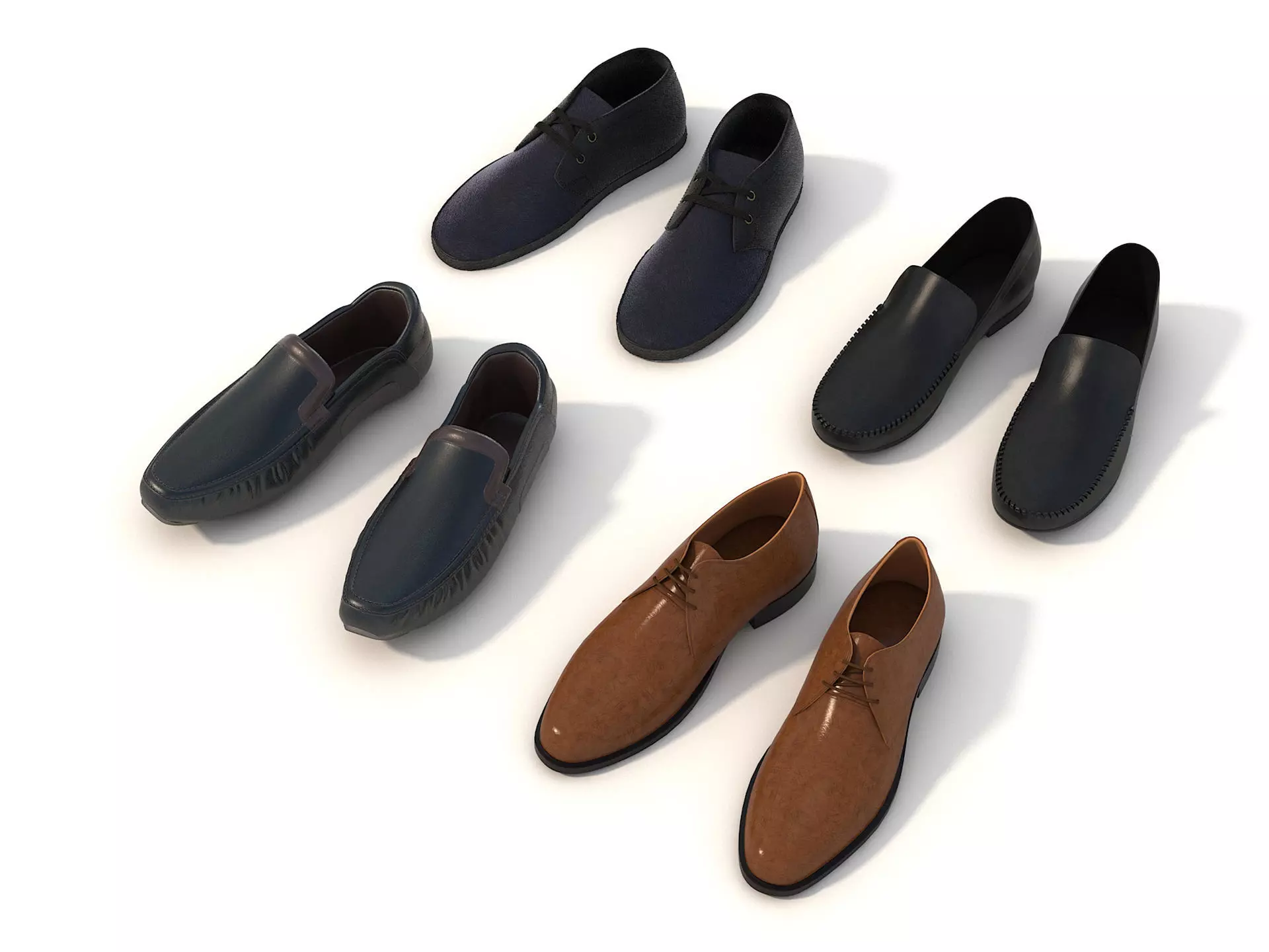 Shoes Collection 6 3D model_1