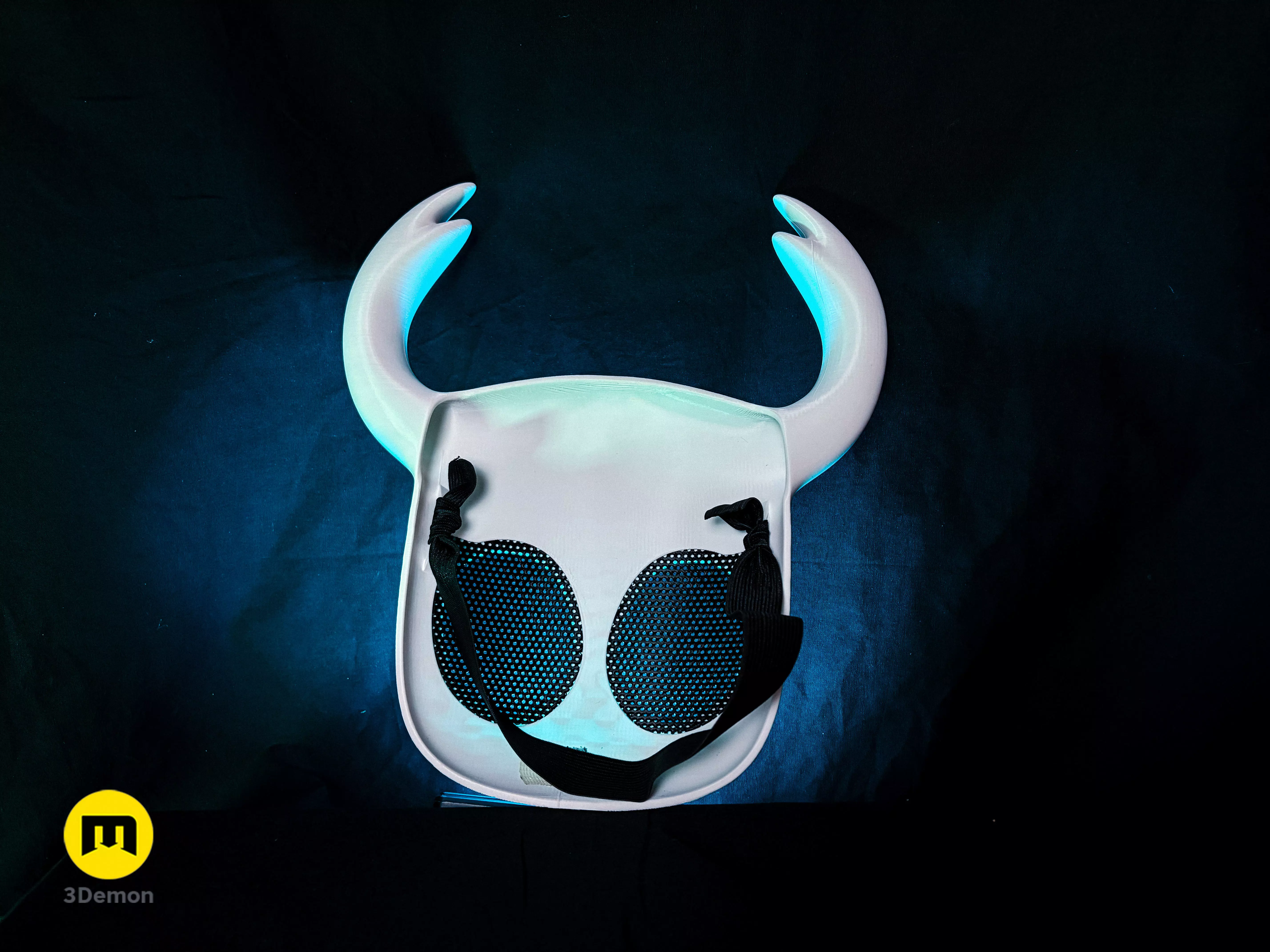 Hollow Knight Ghost Face Mask 3D print model_2