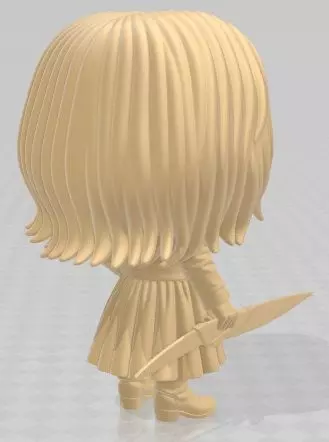 Funko - Tiffany Printable Doll 3D print model_3