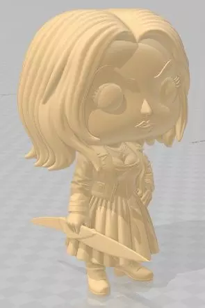 Funko - Tiffany Printable Doll 3D print model_2