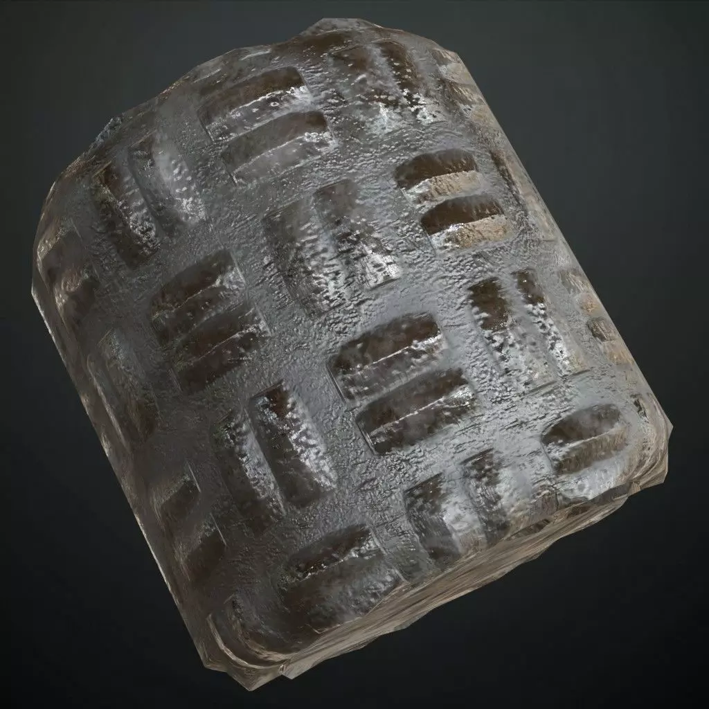 Diamond Metal Plate Nine PBR Seamless Texture_1