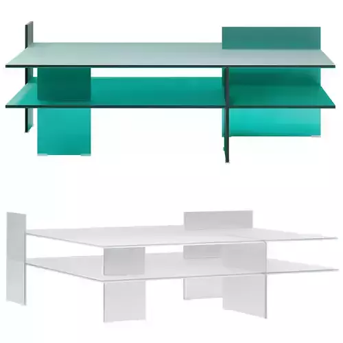 Kazimir coffee table by Glas Italia