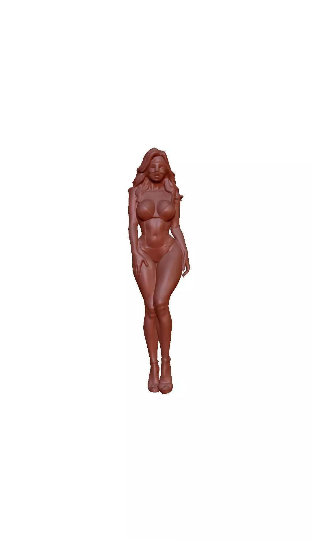  Women Halloween  3D print model_2