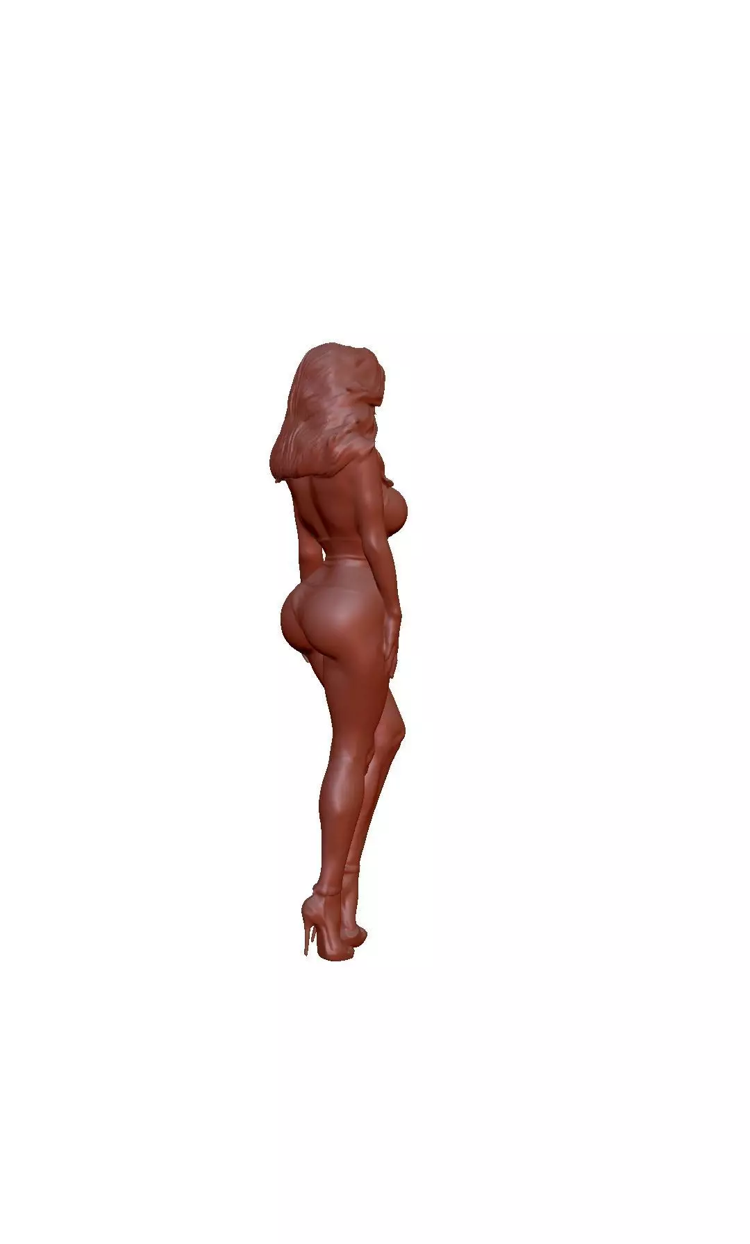  Women Halloween  3D print model_3