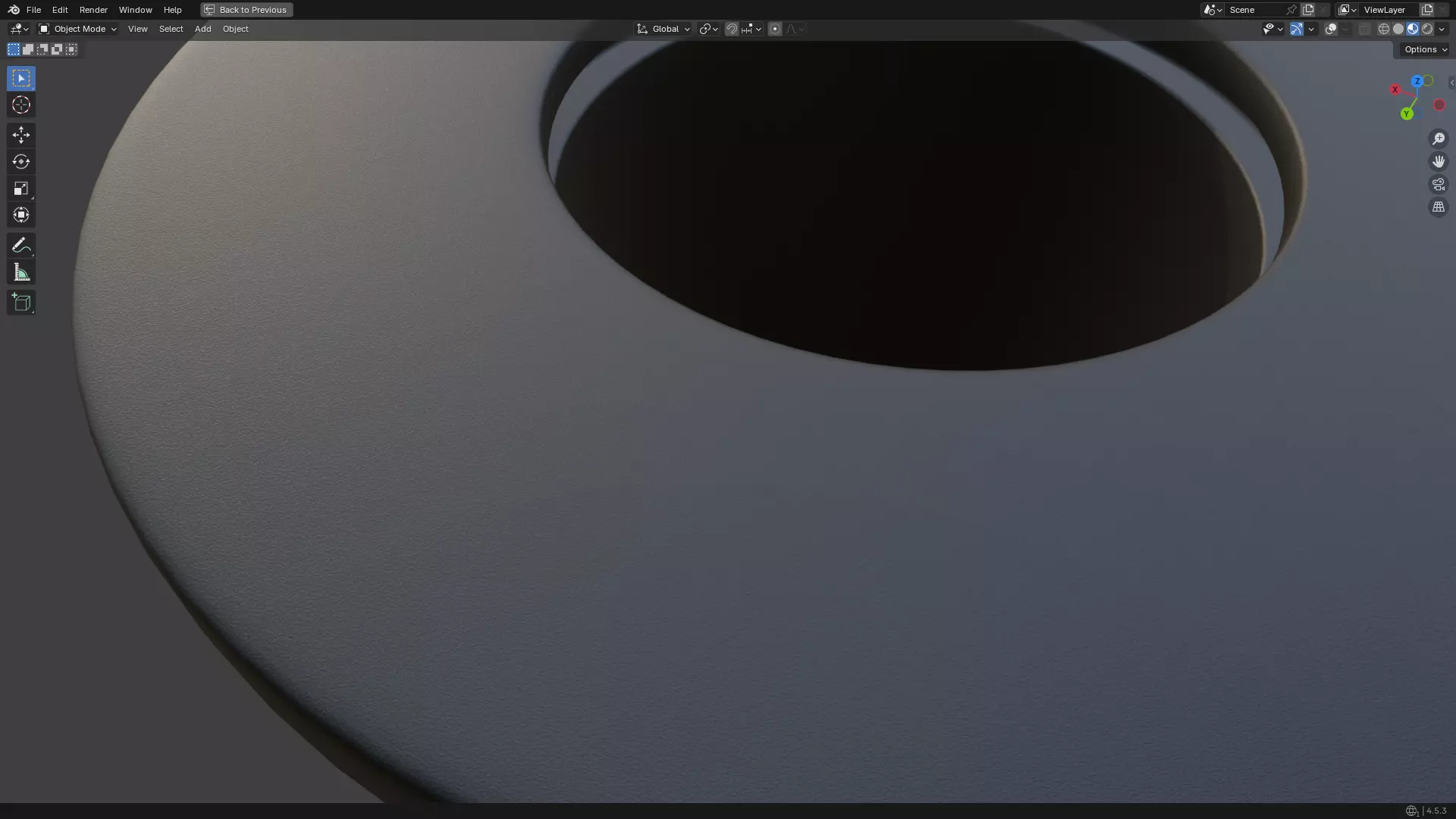 Solder Spool of Silver Wire PBR 3D model_7