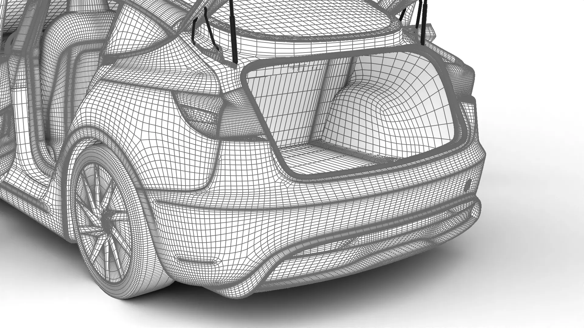 Tesla Model 3 Standard 2026 HQ 3d model 3D model_30