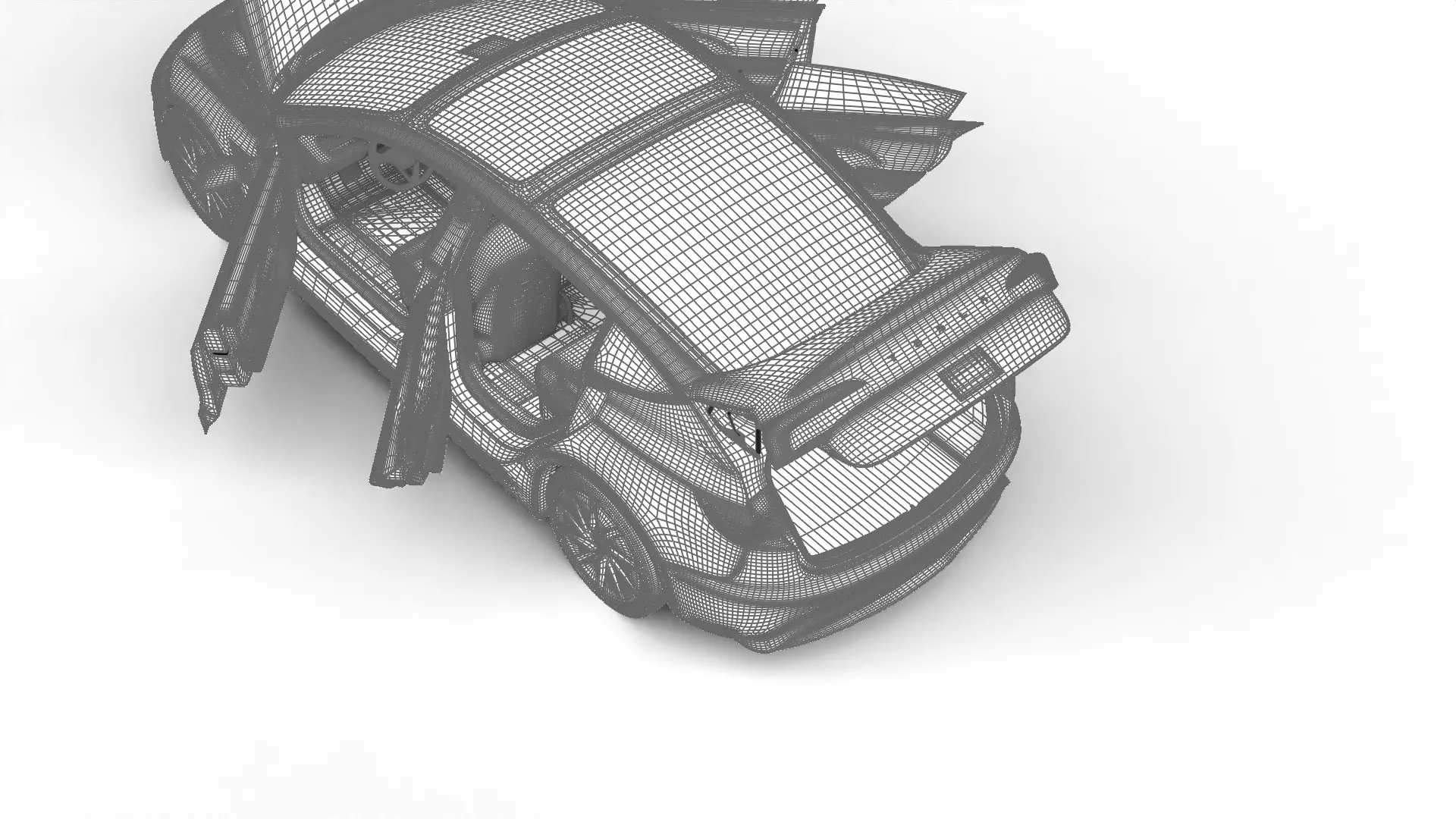 Tesla Model 3 Standard 2026 HQ 3d model 3D model_36