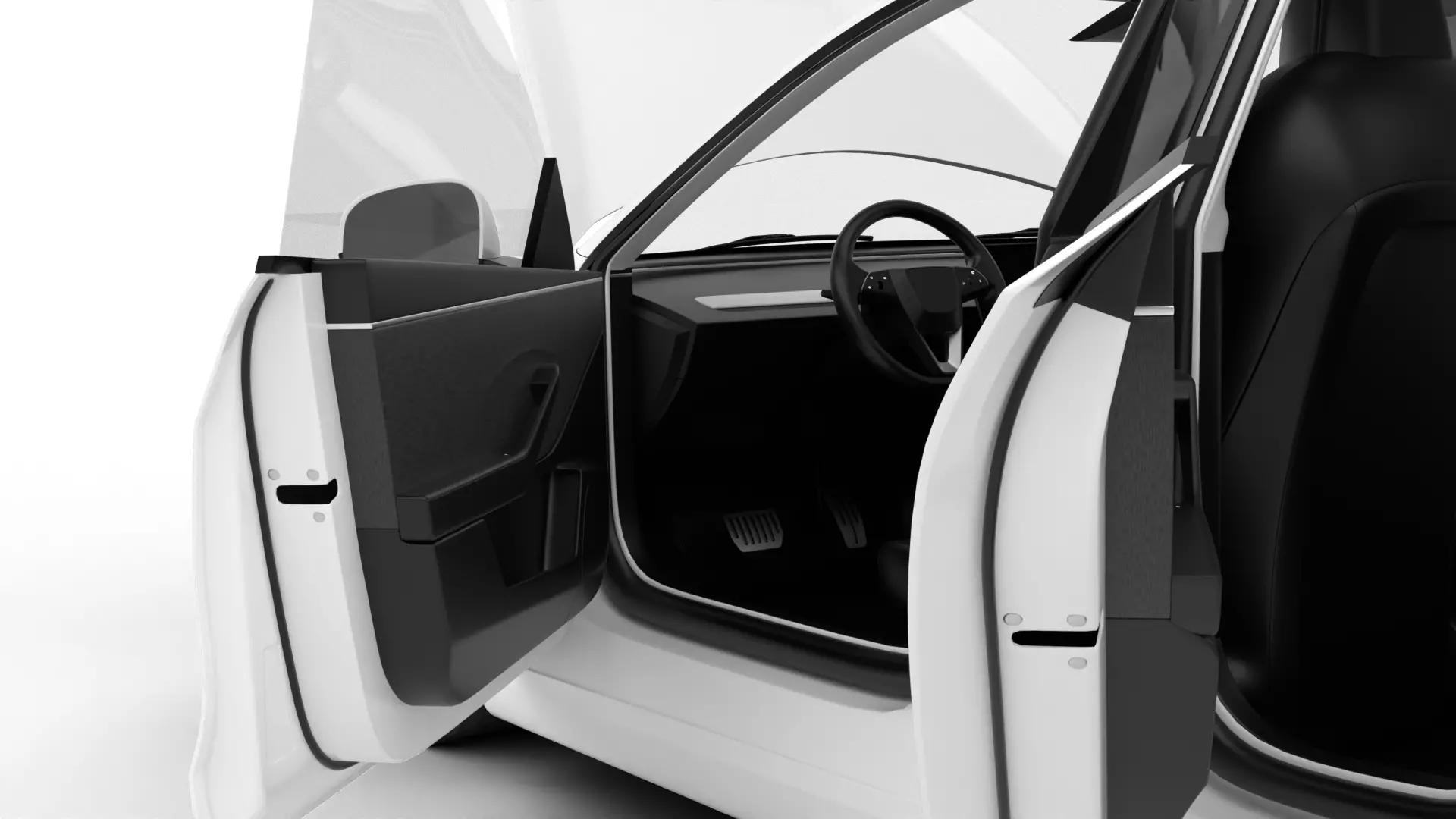 Tesla Model 3 Standard 2026 HQ 3d model 3D model_17