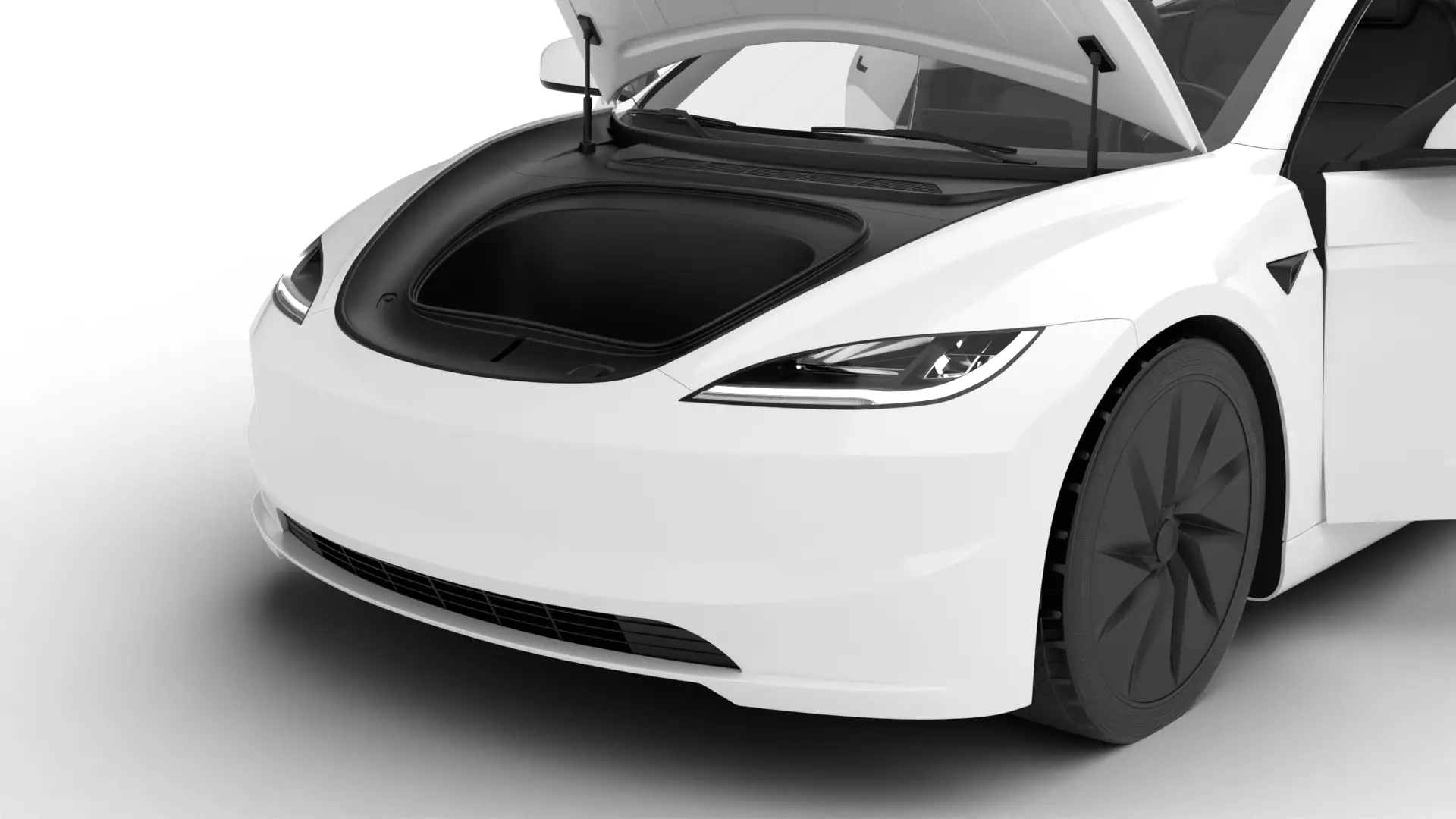 Tesla Model 3 Standard 2026 HQ 3d model 3D model_4