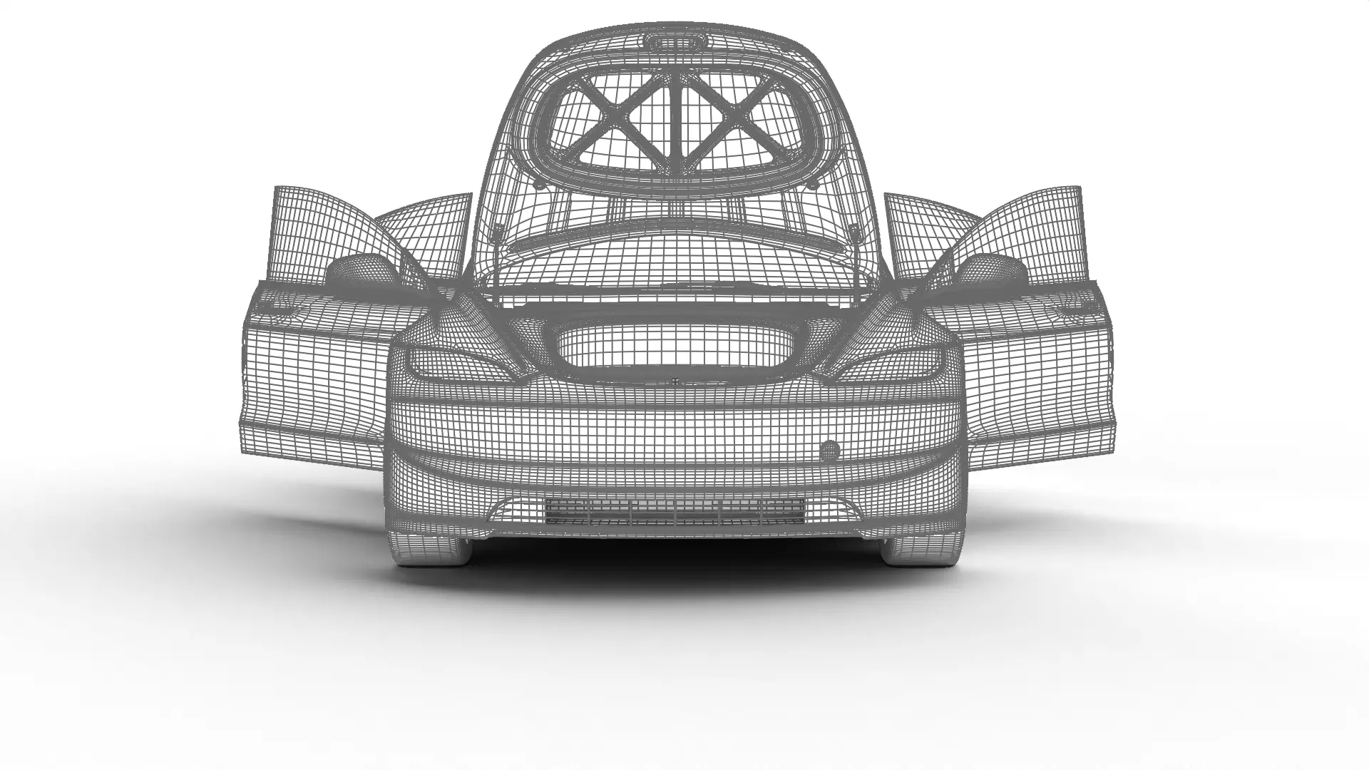 Tesla Model 3 Standard 2026 HQ 3d model 3D model_39