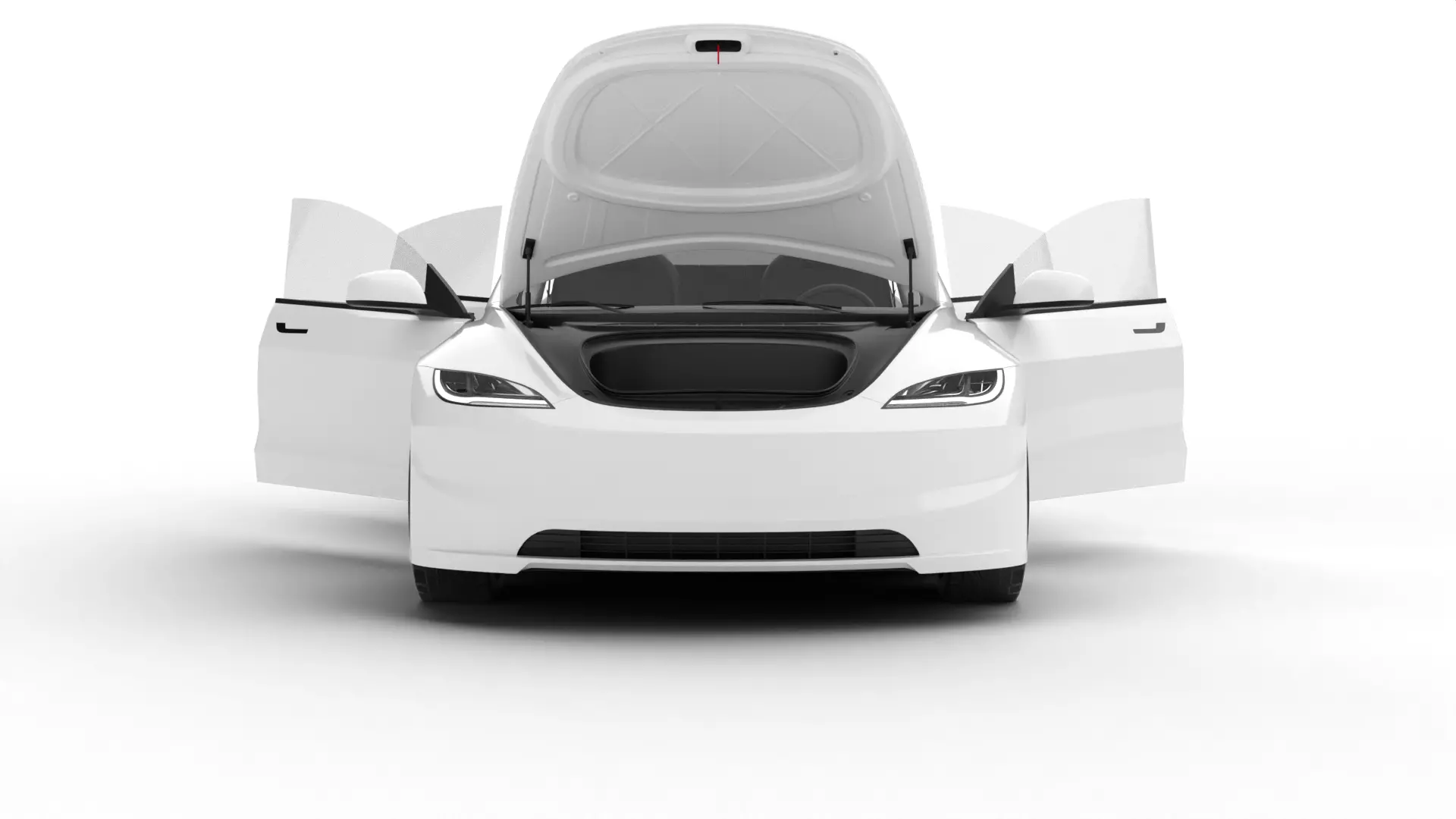 Tesla Model 3 Standard 2026 HQ 3d model 3D model_14