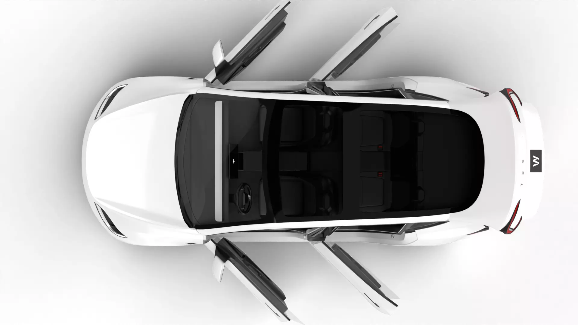 Tesla Model 3 Standard 2026 HQ 3d model 3D model_15