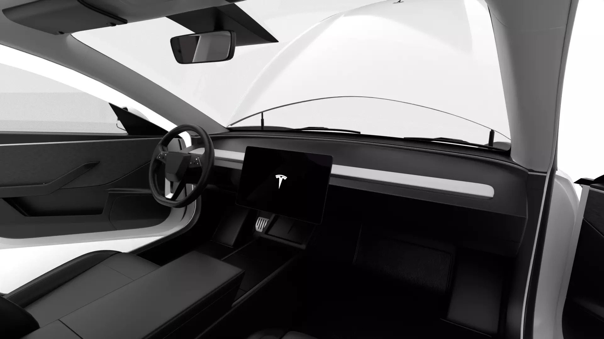 Tesla Model 3 Standard 2026 HQ 3d model 3D model_21