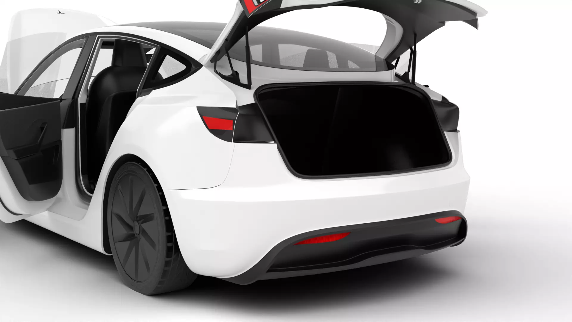 Tesla Model 3 Standard 2026 HQ 3d model 3D model_16