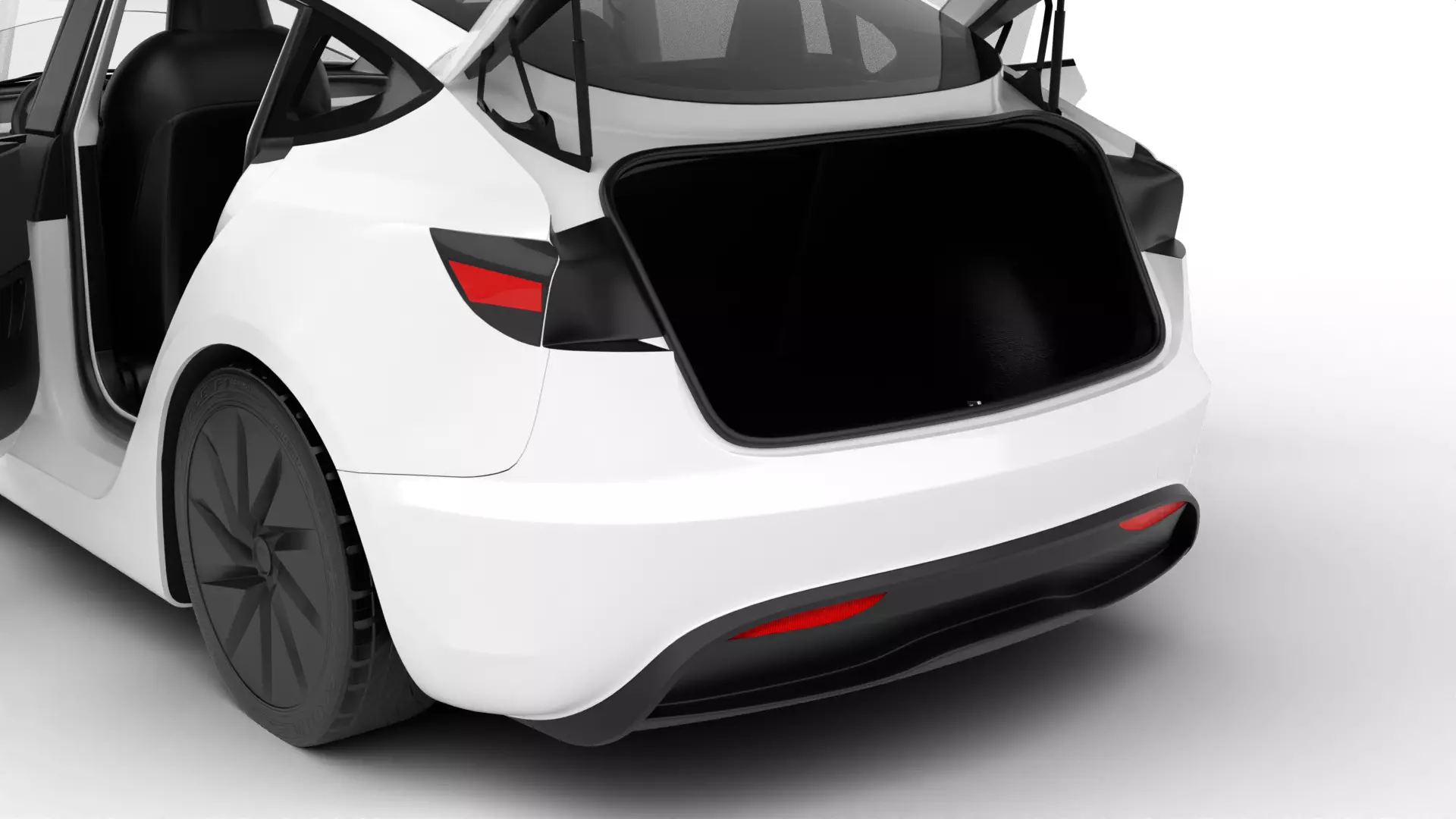 Tesla Model 3 Standard 2026 HQ 3d model 3D model_5