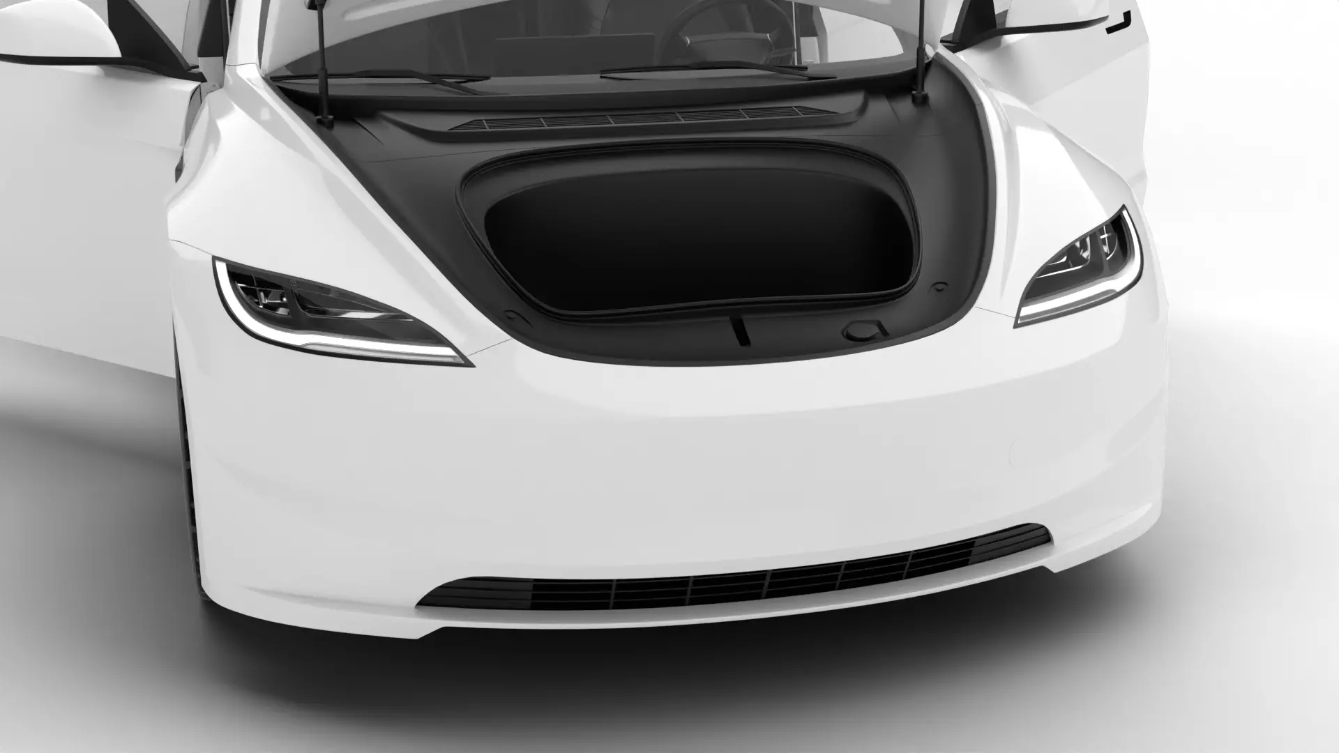 Tesla Model 3 Standard 2026 HQ 3d model 3D model_8
