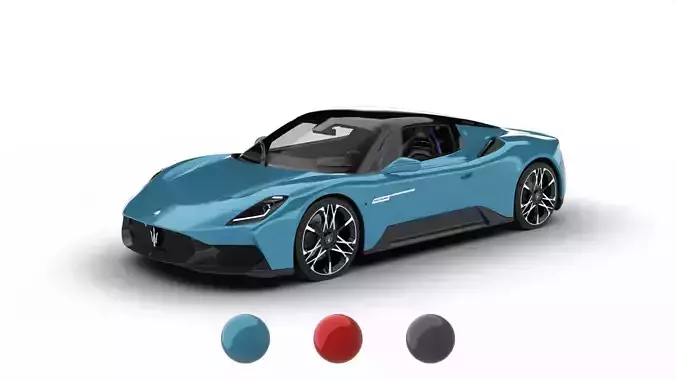 Maserati MCPura 2026 3d model
