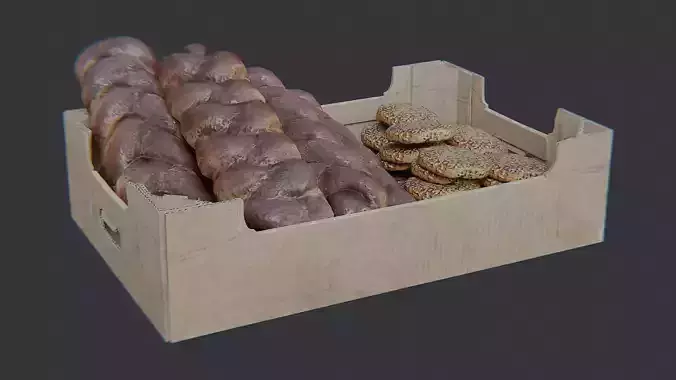 Bread Basket with Pastries