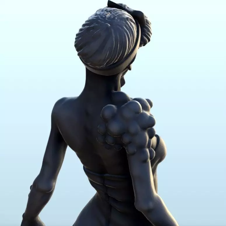 Set of six infected creatures and base 12 supported versions 3D print model_15