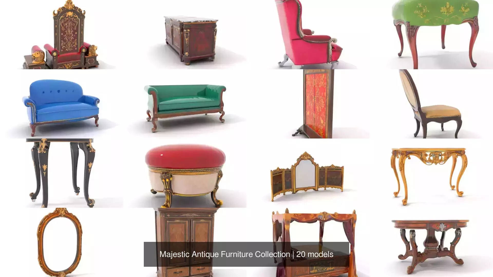 Majestic Antique Furniture Collection _24