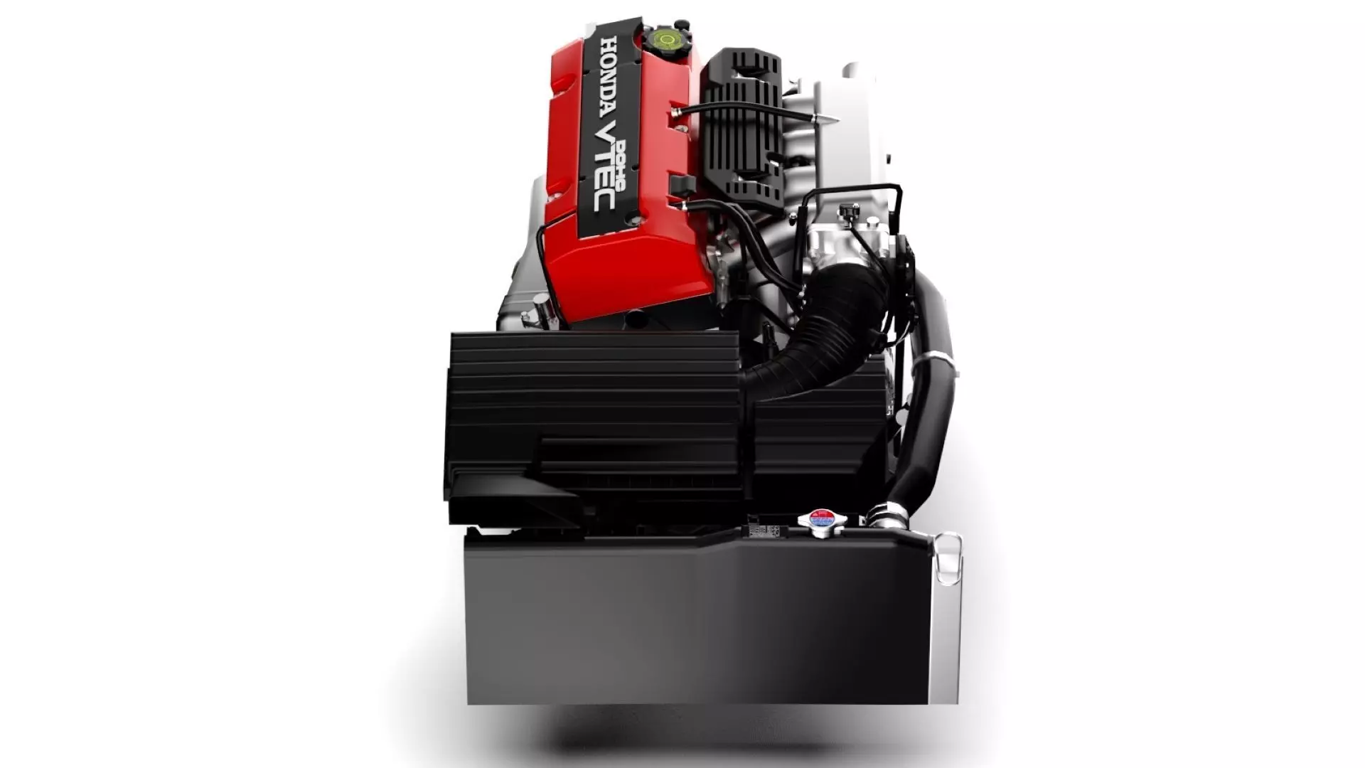 Honda F20C S2000 Engine Low-poly 3D model_1