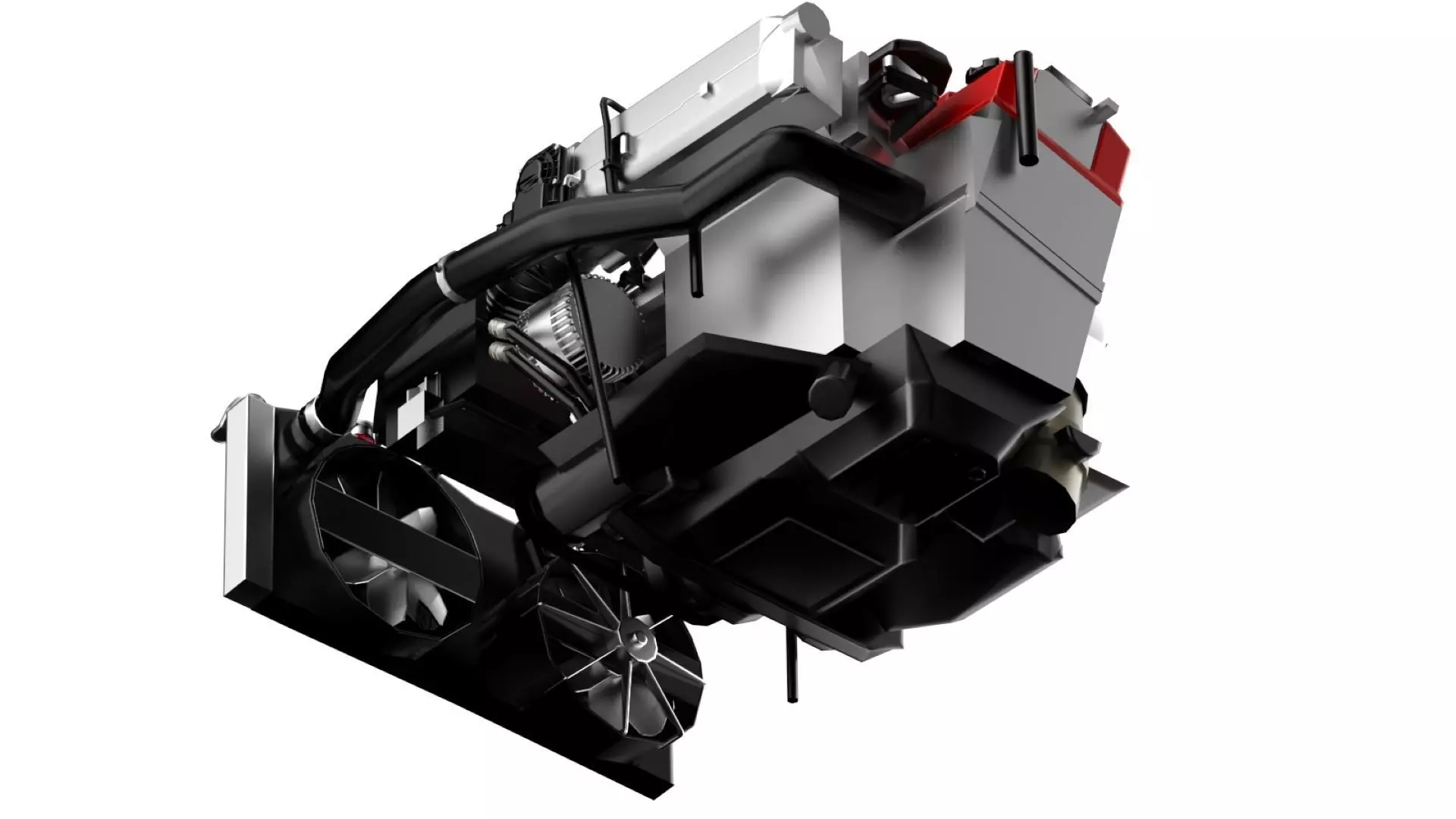 Honda F20C S2000 Engine Low-poly 3D model_6