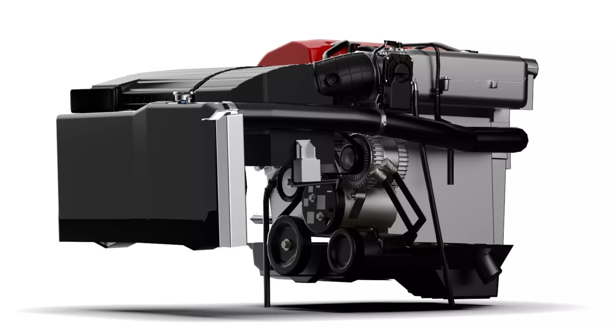 Honda F20C S2000 Engine Low-poly 3D model_5