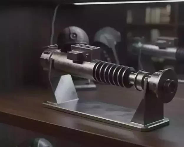 Lightsaber Luke Skywalker  28 cm lenght - Commercial License