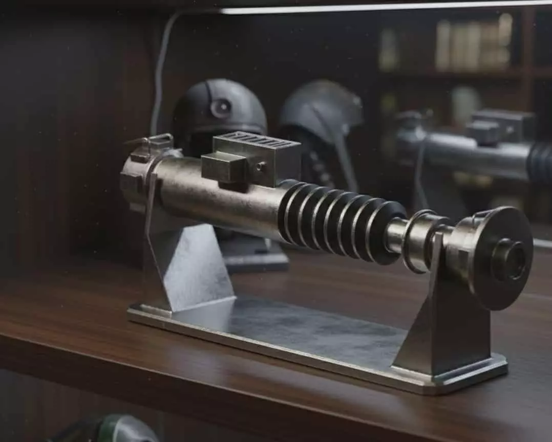 Lightsaber Luke Skywalker  28 cm lenght - Commercial License 3D print model_0