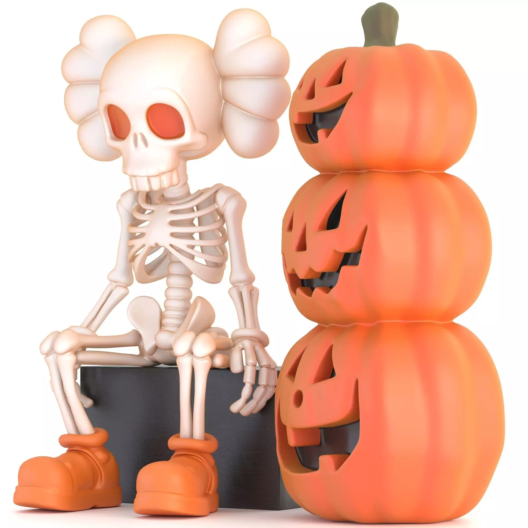 Halloween decoration 3D model_3