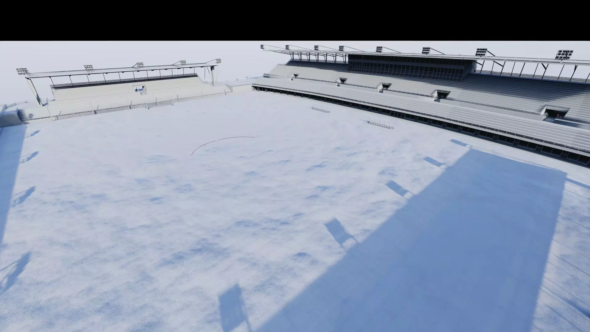 Football Stadium-American football 3D model_22