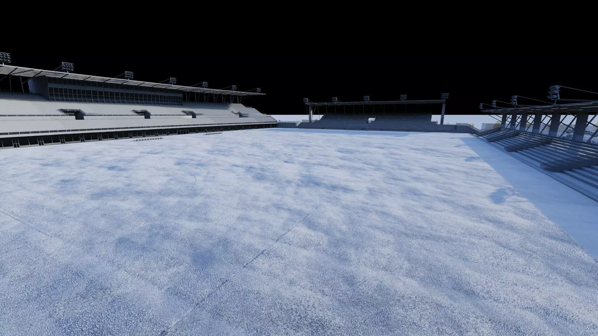 Football Stadium-American football 3D model_24