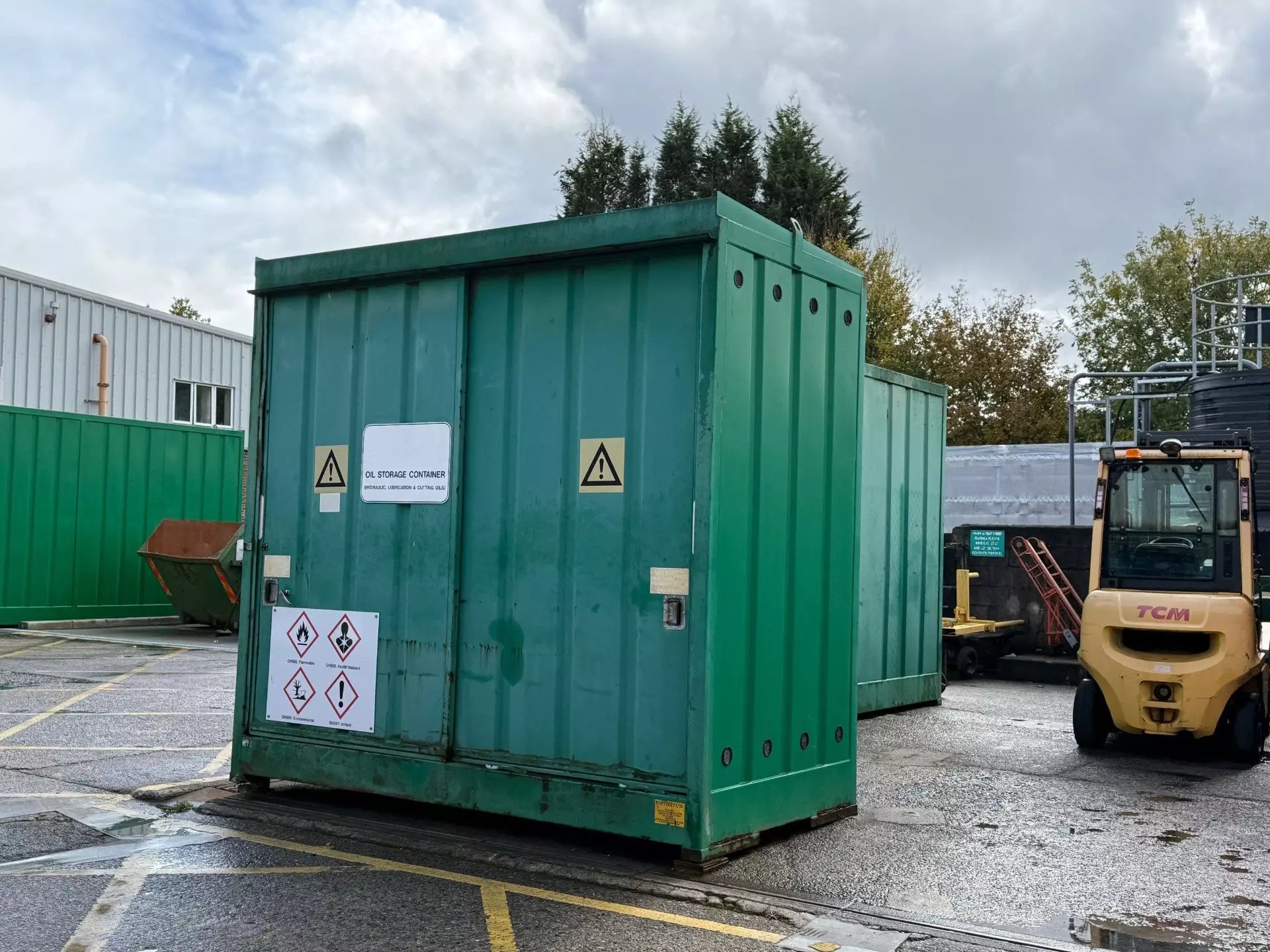 Model Railways Industrial  Large Oil Storage Cabinets for FDM 3D print model_10