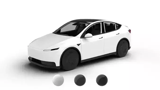 Tesla Model Y Standard 2026 3d model 3D model