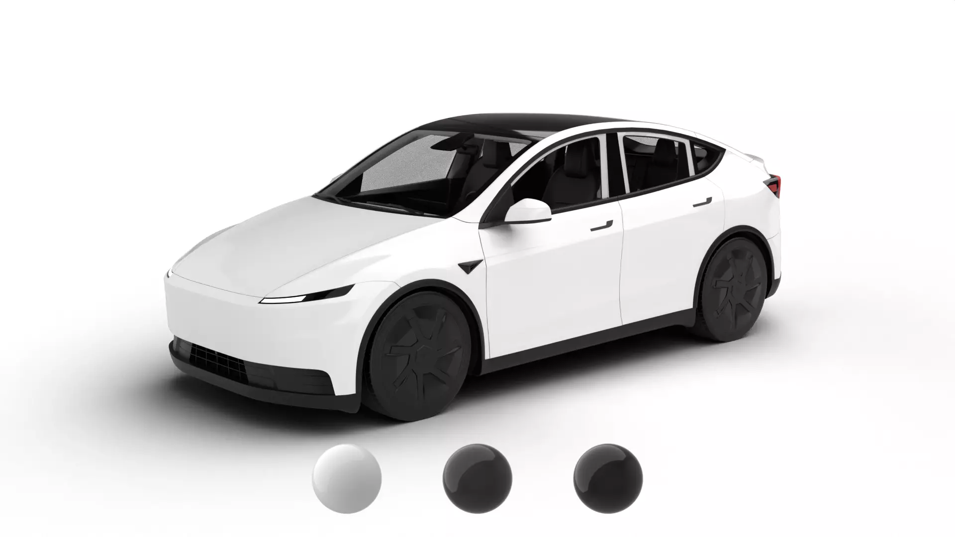Tesla Model Y Standard 2026 3d model 3D model_0