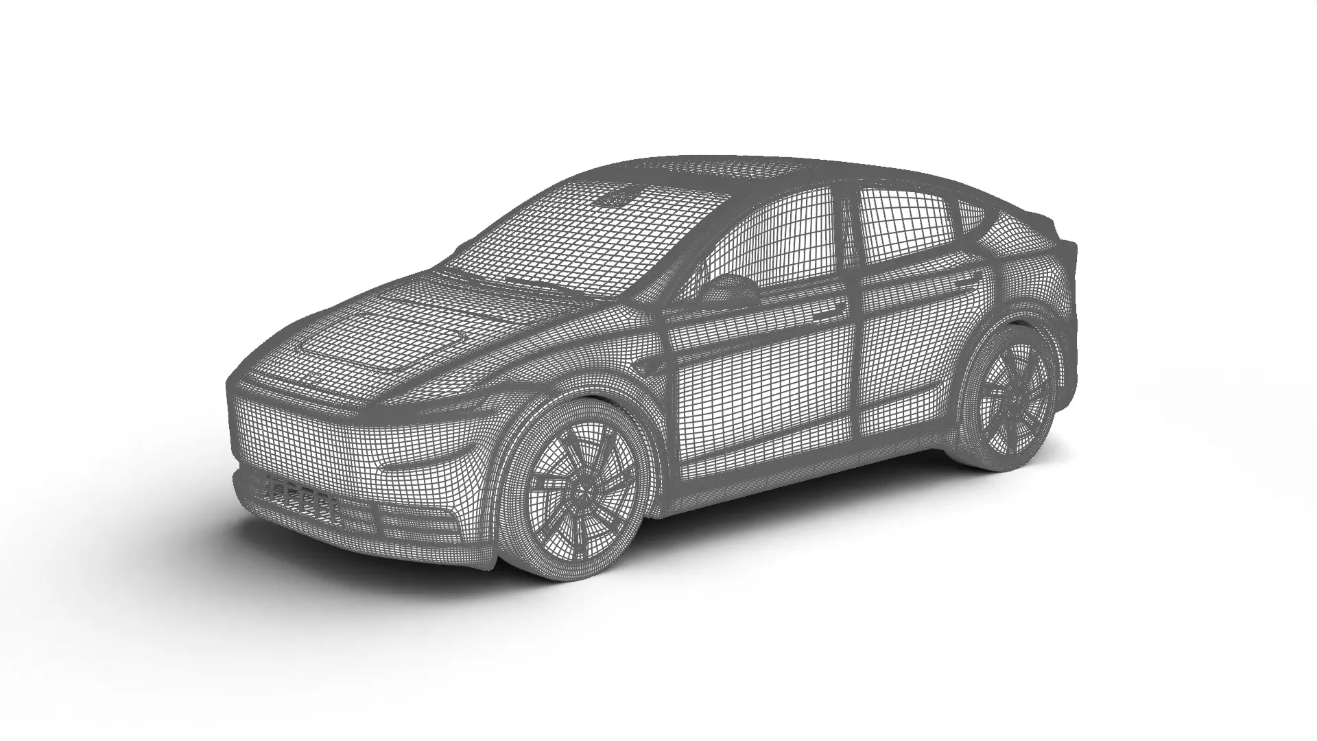 Tesla Model Y Standard 2026 3d model 3D model_27