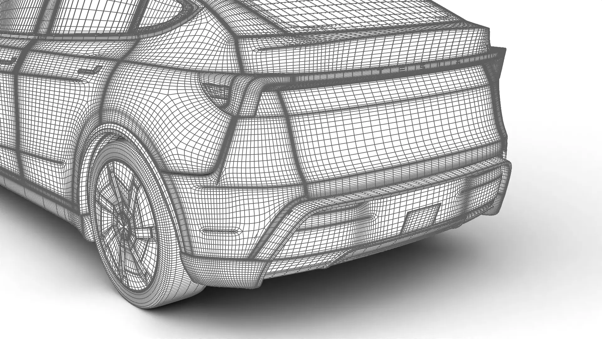 Tesla Model Y Standard 2026 3d model 3D model_30