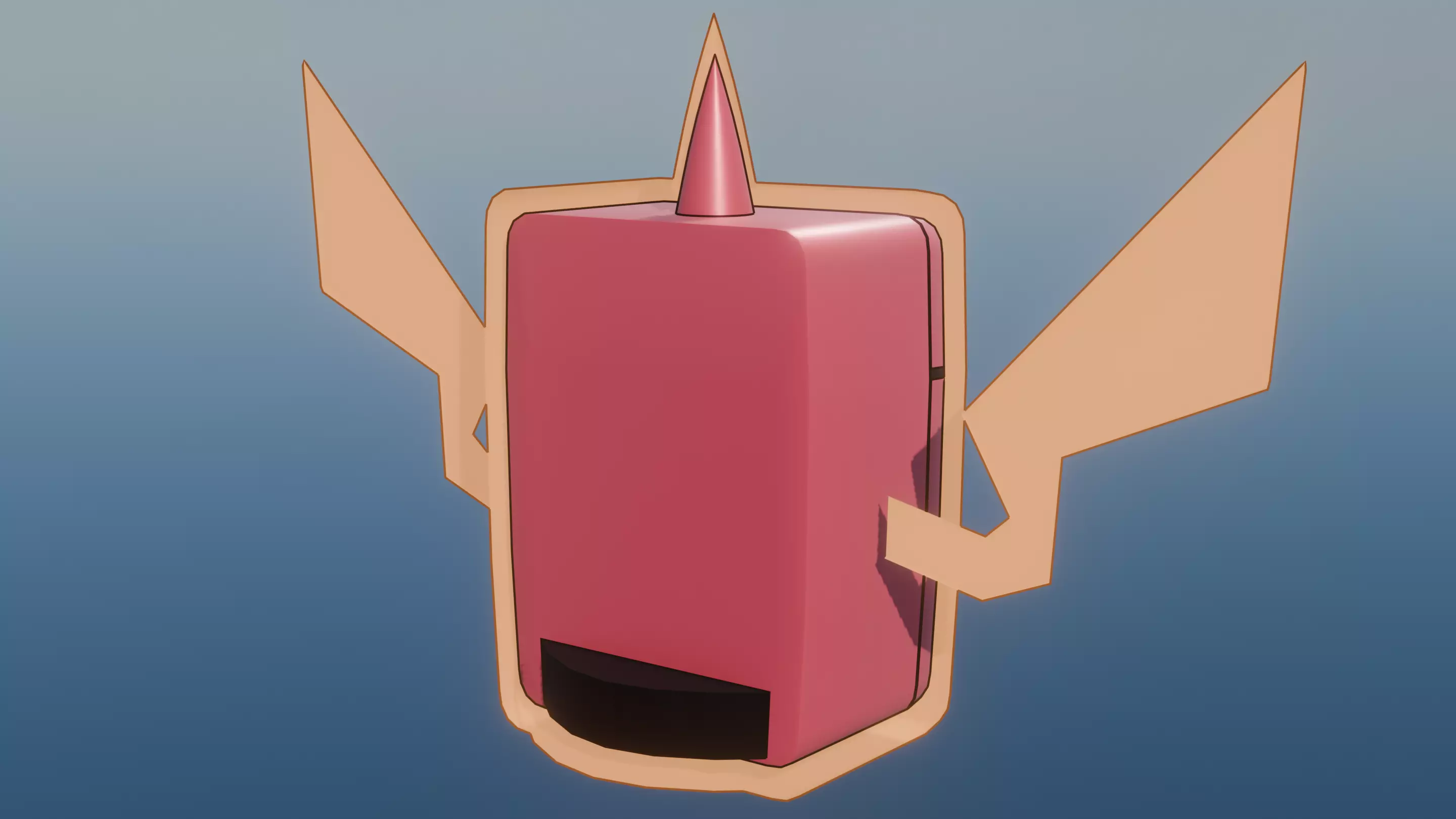 Pokemon Rotom Frost Form and Shiny version  Low-poly 3D model_6