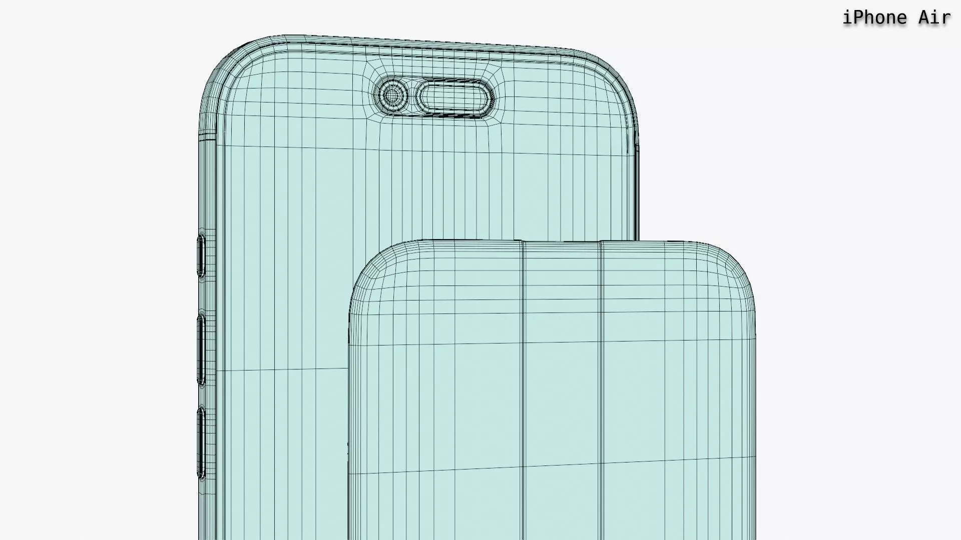 Apple iPhone 17 And 17 Pro And 17 Pro Max And iPhone Air 3D model_58