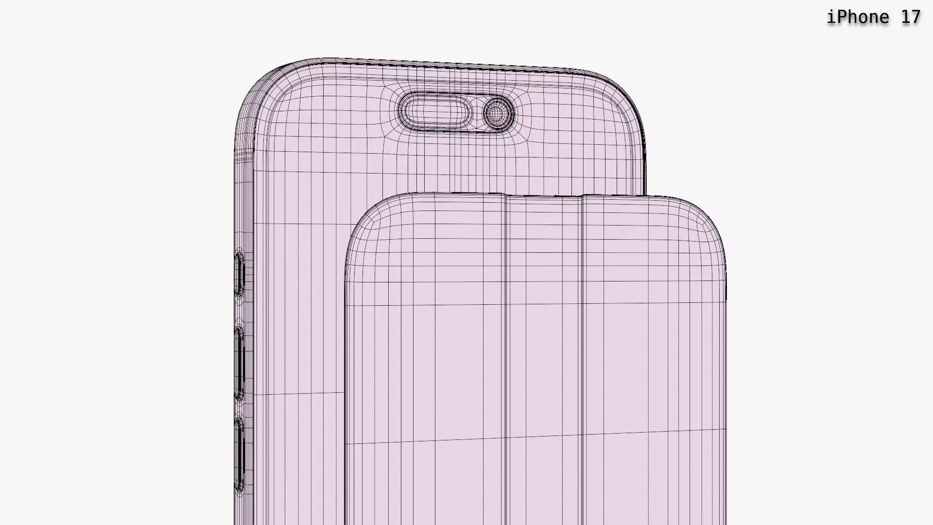 Apple iPhone 17 And 17 Pro And 17 Pro Max And iPhone Air 3D model_13