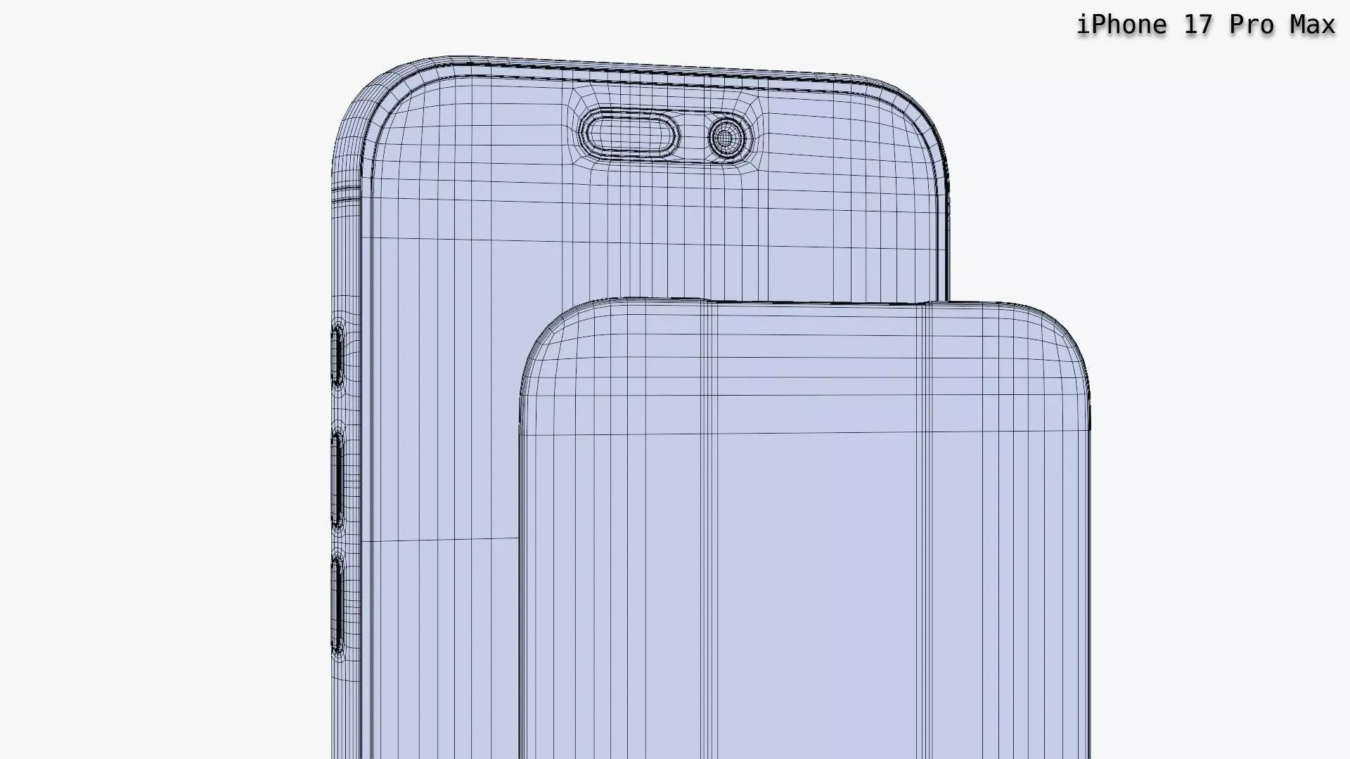 Apple iPhone 17 And 17 Pro And 17 Pro Max And iPhone Air 3D model_43