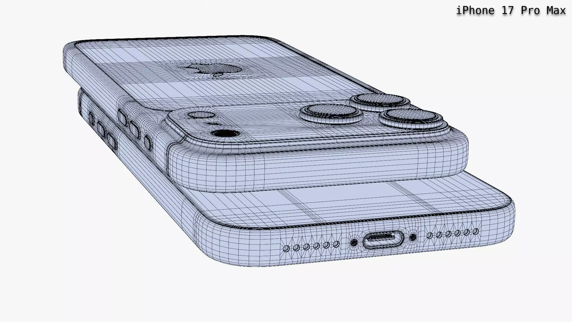 Apple iPhone 17 And 17 Pro And 17 Pro Max And iPhone Air 3D model_45