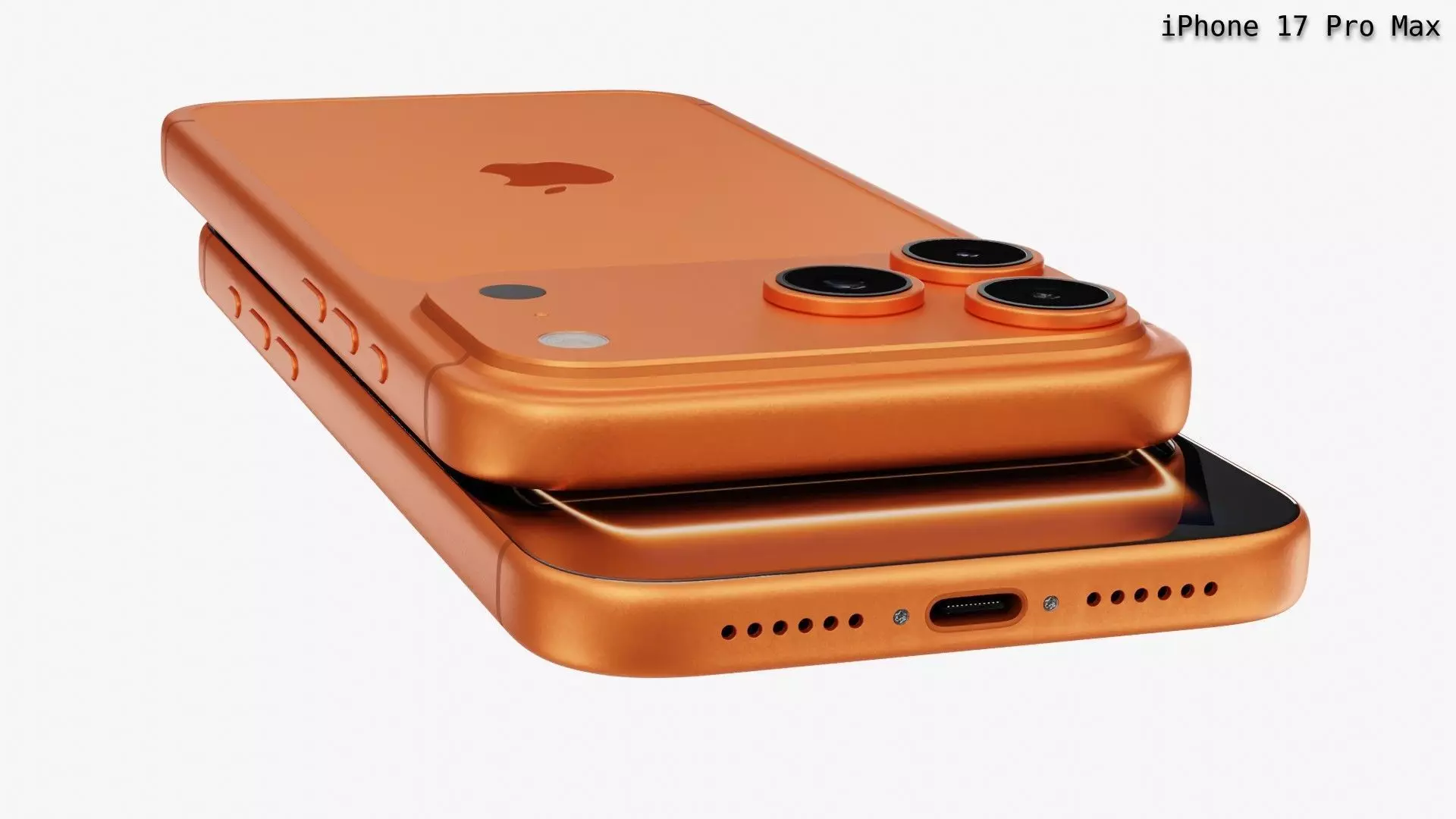 Apple iPhone 17 And 17 Pro And 17 Pro Max And iPhone Air 3D model_38