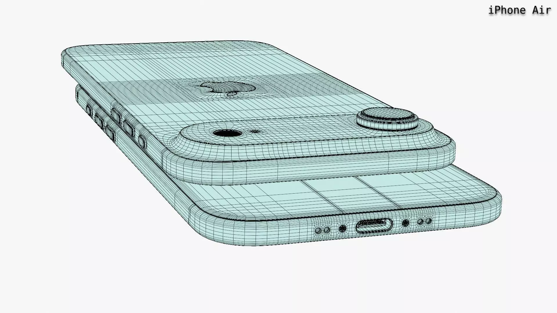 Apple iPhone 17 And 17 Pro And 17 Pro Max And iPhone Air 3D model_60