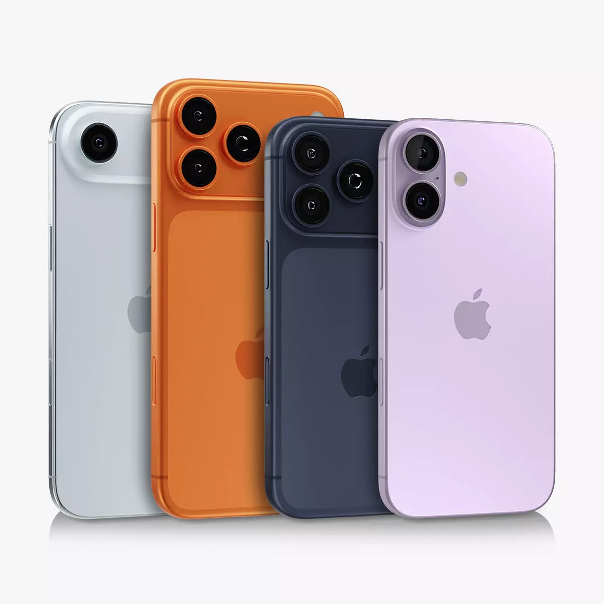 Apple iPhone 17 And 17 Pro And 17 Pro Max And iPhone Air 3D model_0