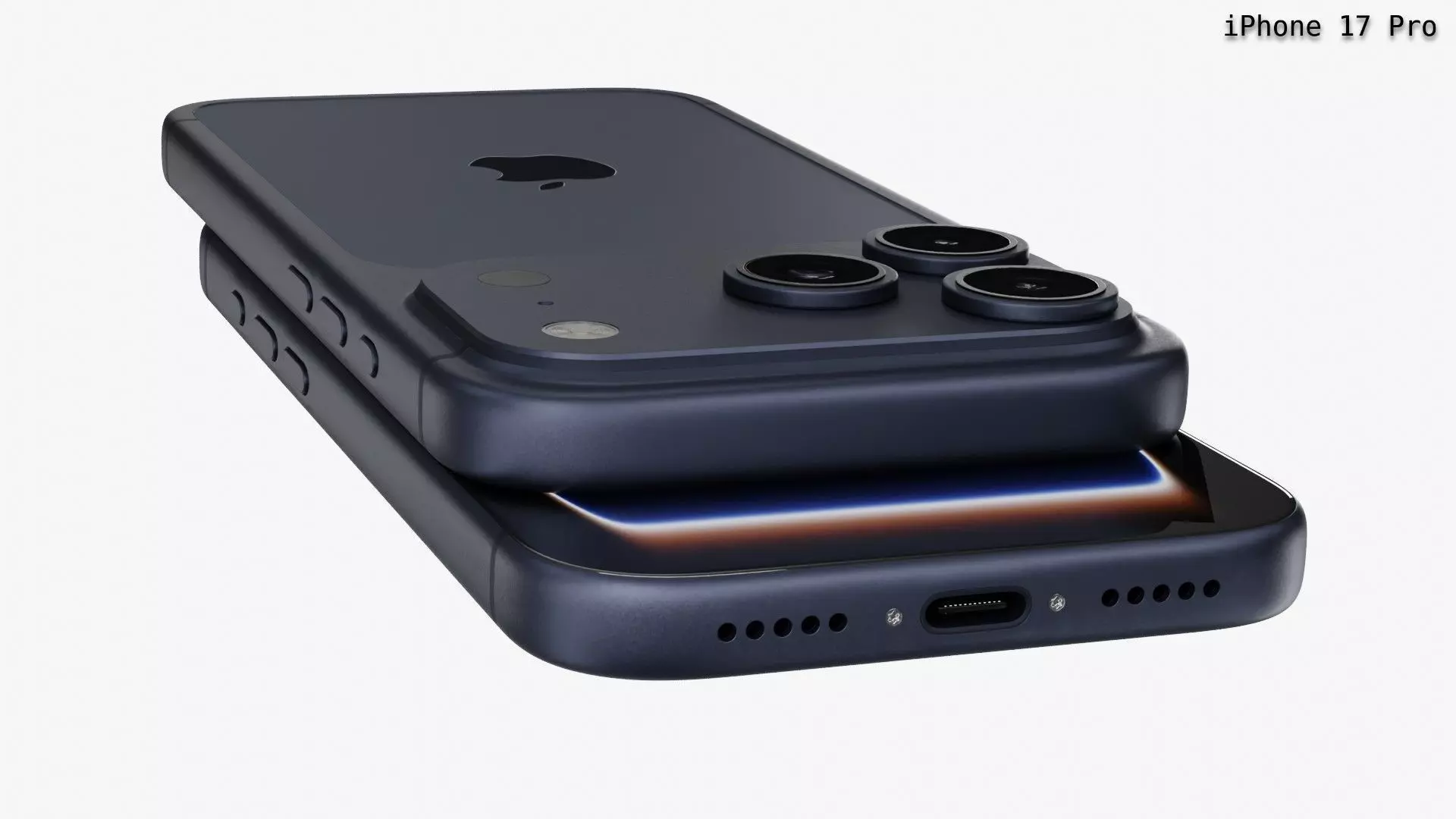 Apple iPhone 17 And 17 Pro And 17 Pro Max And iPhone Air 3D model_23