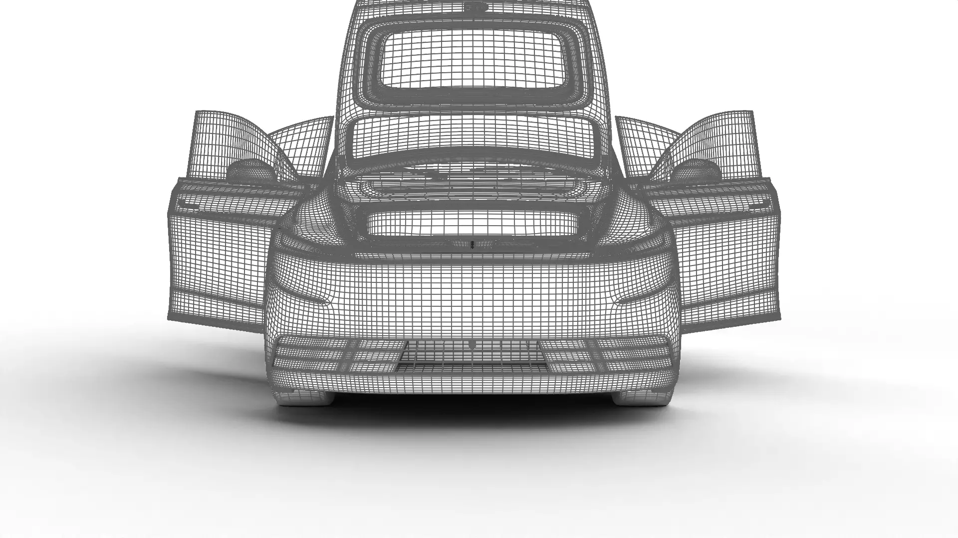 Tesla Model Y Standard 2026 HQ 3d model 3D model_39