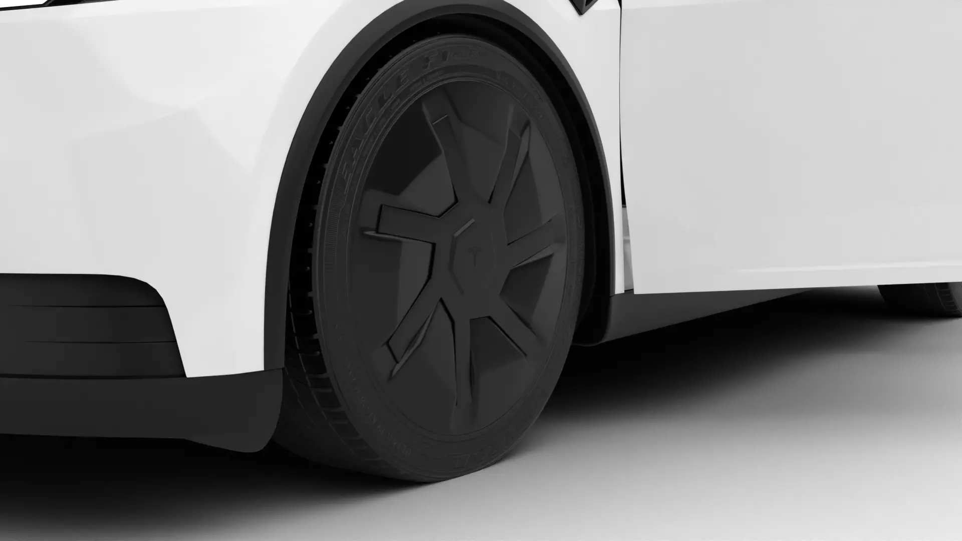 Tesla Model Y Standard 2026 HQ 3d model 3D model_6